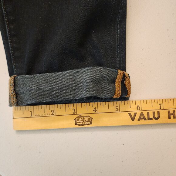 Lucky Brand Women Lolita Skinny Cuffed Jeans Dark Wash Low Rise Size 2/26R - Picture 11 of 11